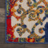 Rainbow Colored Indoor Outdoor Runner Rug
